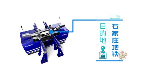 出發(fā)！目的地是2000公里外的石家莊地鐵